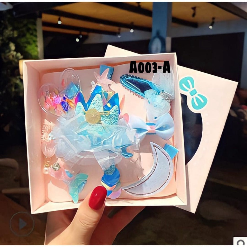 Aksesoris Jepit Rambut Anak Perempuan Import Kemasan Box
