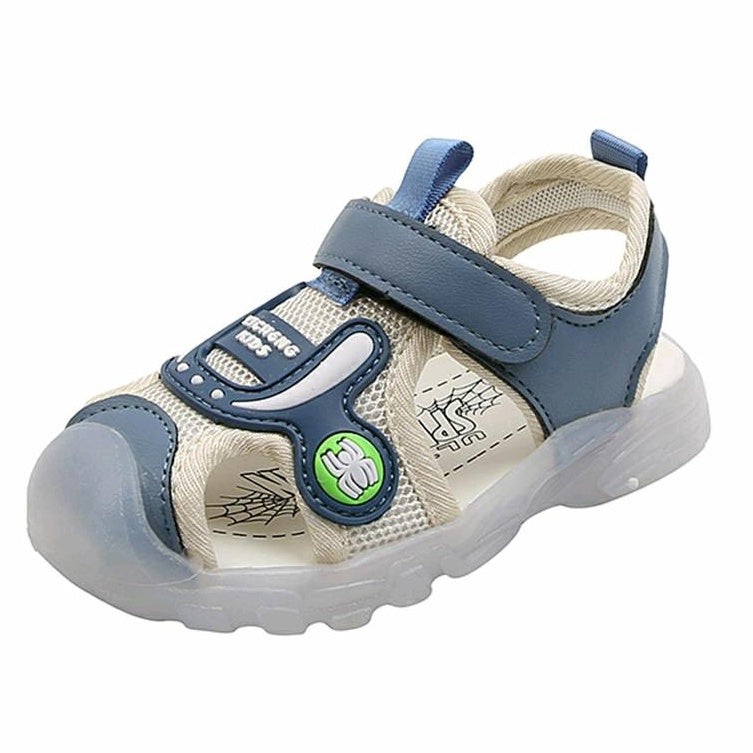Sandal ATIRA Lampu LED Sandal Anak Laki Laki Dan Perempuan Import Size 21-30 Usia 1-5 Tahun