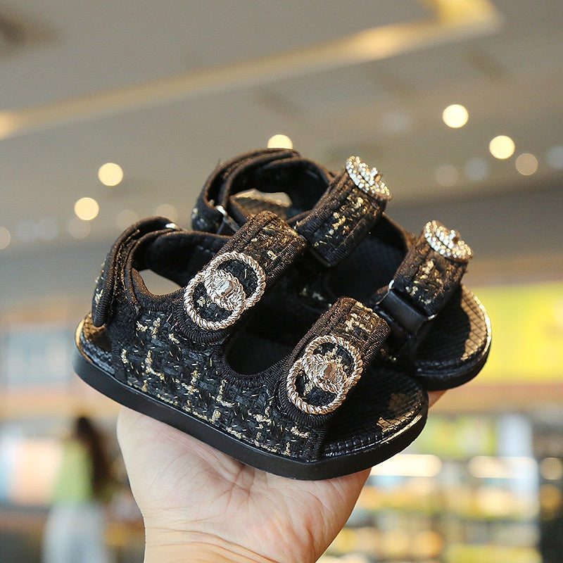 Sandal TWINI Anak Perempuan Casual  Non LED Size 21-28