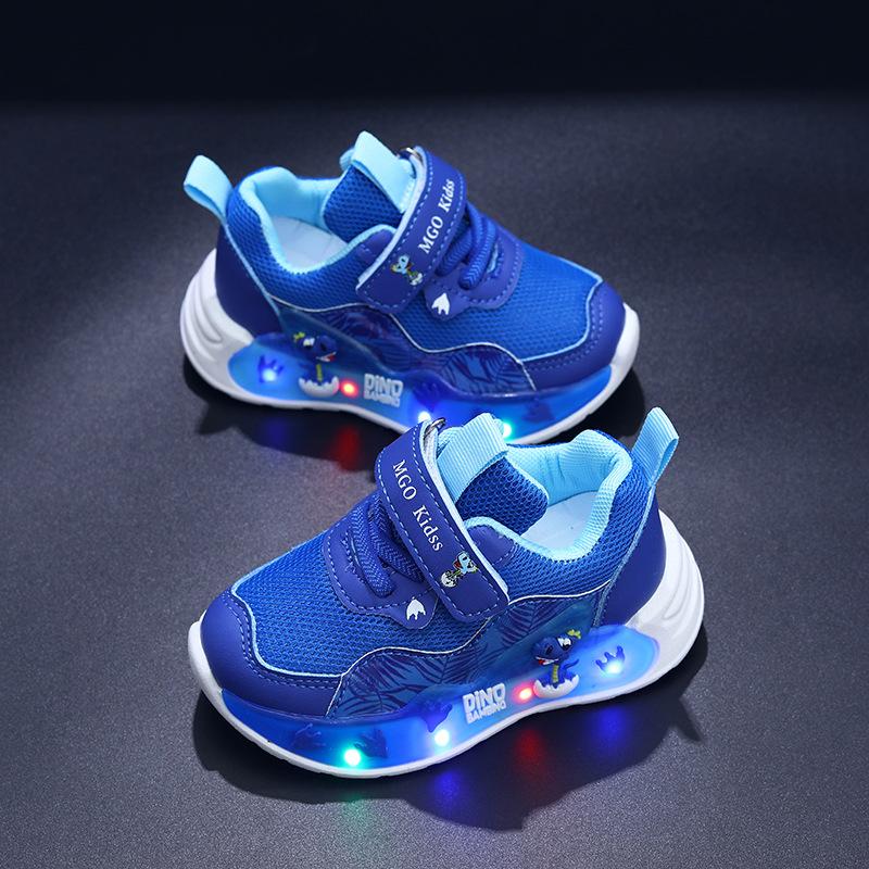 Sepatu ETIME Sepatu LED Anak Laki-laki Import 21-30 Usia 1-5Tahun