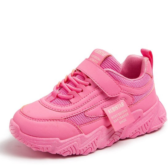 Sepatu JEANN Sneakers Import Anak Perempuan Non LED Size 26-37 Usia 2-10 Tahun