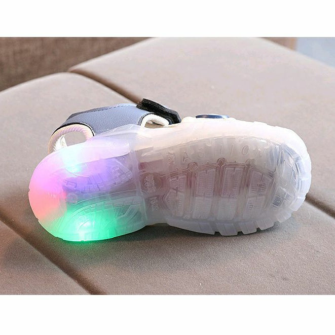 Sandal ATIRA Lampu LED Sandal Anak Laki Laki Dan Perempuan Import Size 21-30 Usia 1-5 Tahun