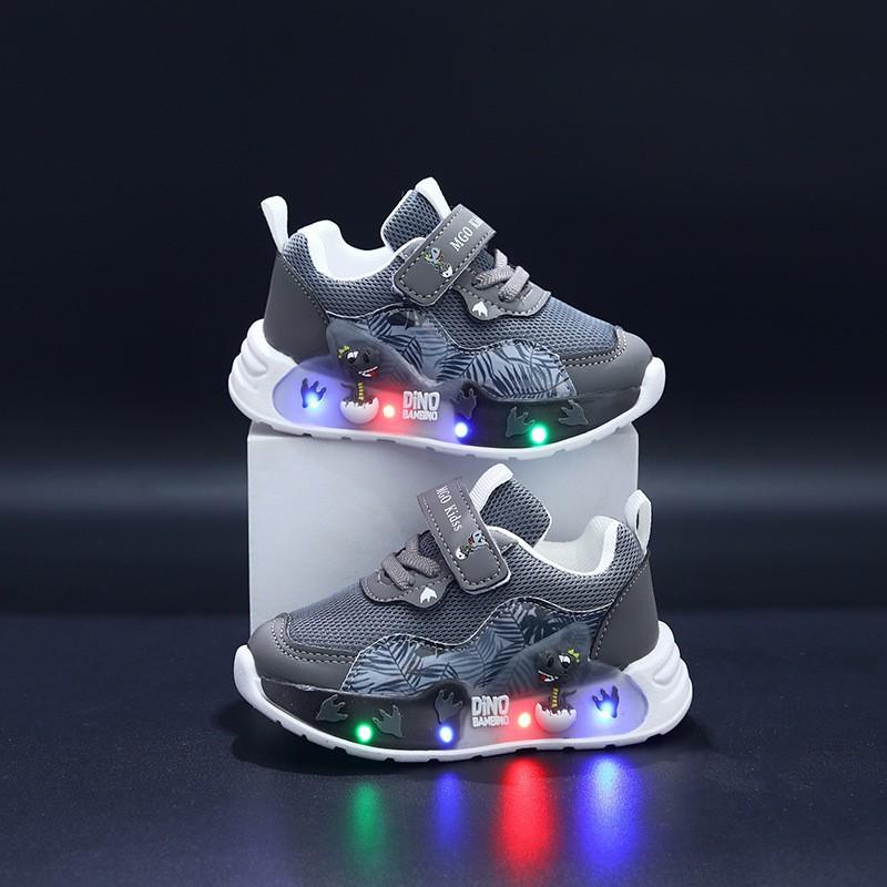 Sepatu ETIME Sepatu LED Anak Laki-laki Import 21-30 Usia 1-5Tahun