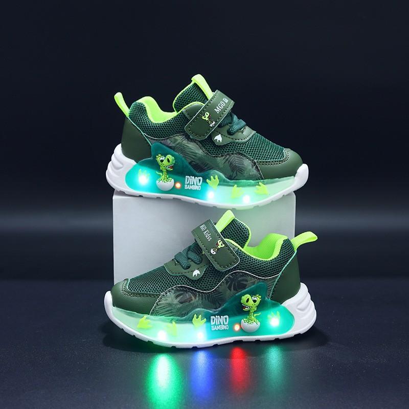 Sepatu ETIME Sepatu LED Anak Laki-laki Import 21-30 Usia 1-5Tahun