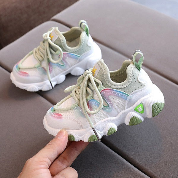 Sepatu DESNA Sepatu Anak Non LED Sneaker Casual Size 21-30 Usia 1-5 Tahun