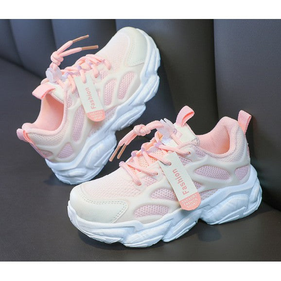 Sepatu MINJI Sneakers ANak Non LED IMPORT Size 26-37