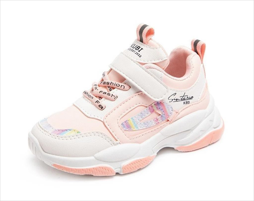 Sepatu AECHA Sneakers Anak Perempuan Non LED IMPORT Size 26-37 Usia 2-10 Tahun