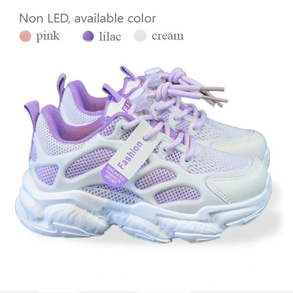 Sepatu MINJI Sneakers ANak Non LED IMPORT Size 26-37