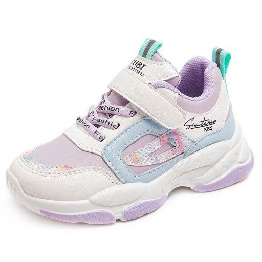 Sepatu AECHA Sneakers Anak Perempuan Non LED IMPORT Size 26-37 Usia 2-10 Tahun