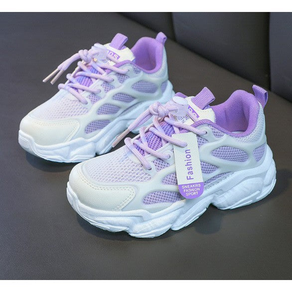 Sepatu MINJI Sneakers ANak Non LED IMPORT Size 26-37