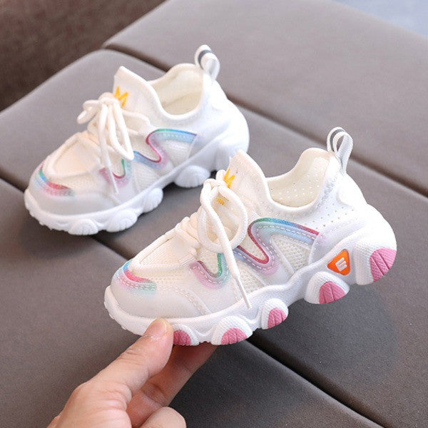 Sepatu DESNA Sepatu Anak Non LED Sneaker Casual Size 21-30 Usia 1-5 Tahun