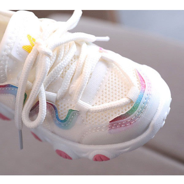 Sepatu DESNA Sepatu Anak Non LED Sneaker Casual Size 21-30 Usia 1-5 Tahun