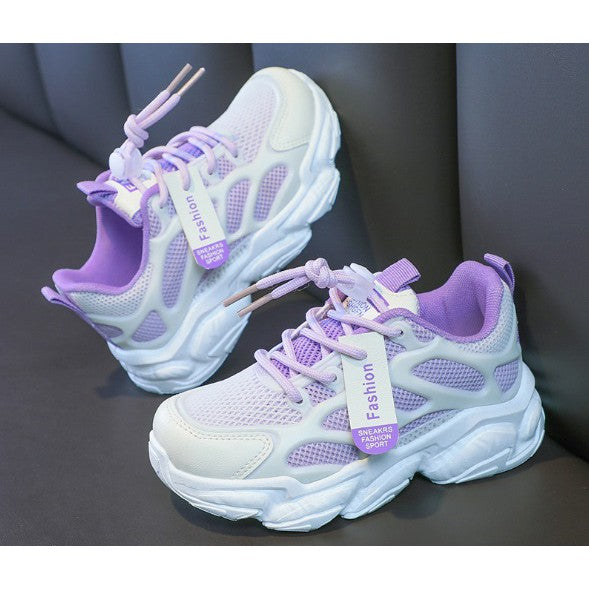 Sepatu MINJI Sneakers ANak Non LED IMPORT Size 26-37