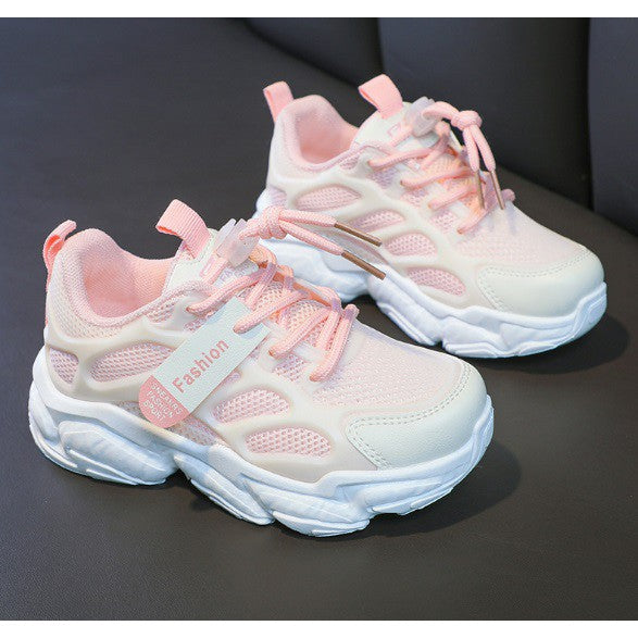 Sepatu MINJI Sneakers ANak Non LED IMPORT Size 26-37