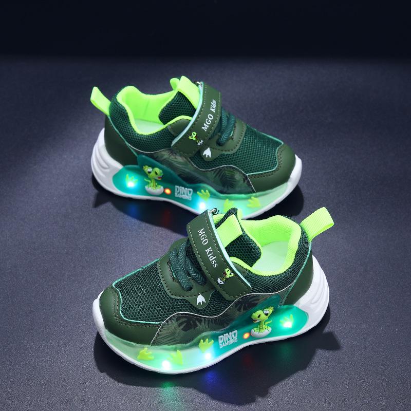 Sepatu ETIME Sepatu LED Anak Laki-laki Import 21-30 Usia 1-5Tahun