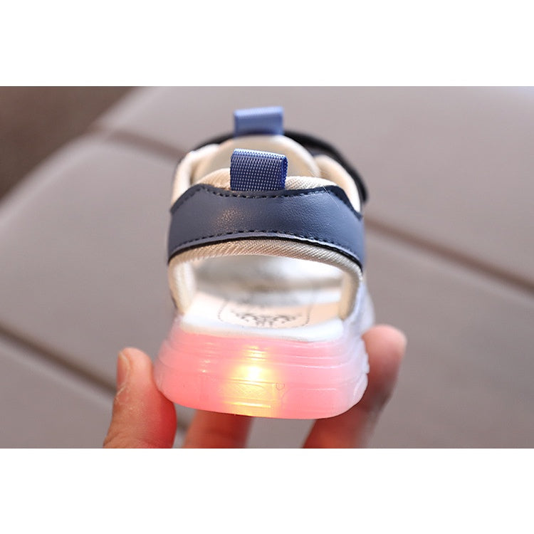Sandal ATIRA Lampu LED Sandal Anak Laki Laki Dan Perempuan Import Size 21-30 Usia 1-5 Tahun