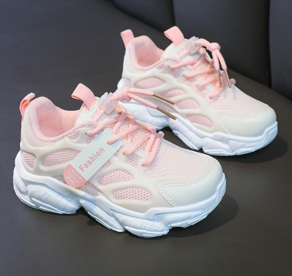 Sepatu MINJI Sneakers ANak Non LED IMPORT Size 26-37