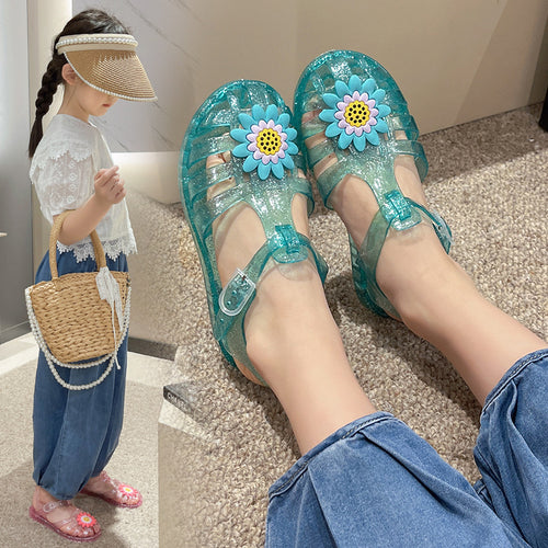 Sandal EMMY Import Jelly Anak Size 24-30 Usia 1,5-4tahun