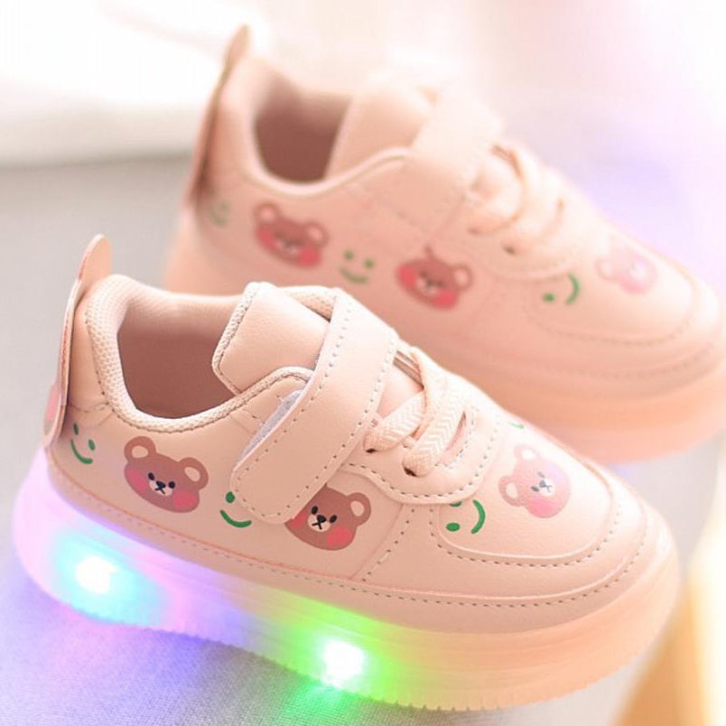 Sepatu DANDELI Lampu LED Import Size 21-30