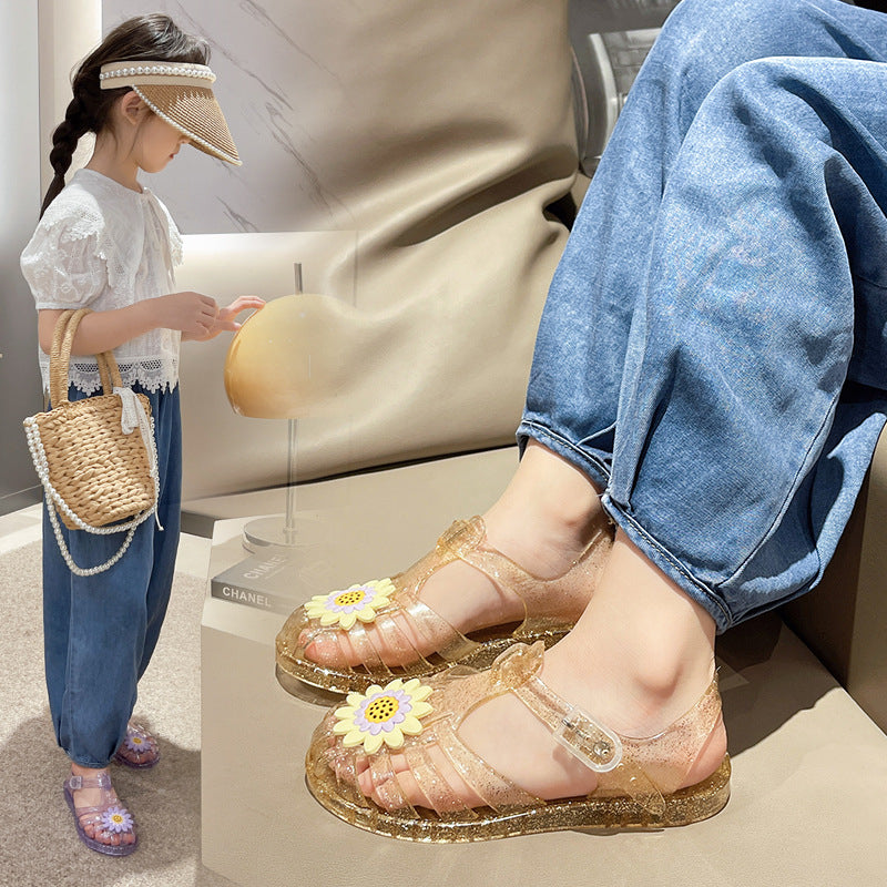 Sandal EMMY Import Jelly Anak Size 24-30 Usia 1,5-4tahun