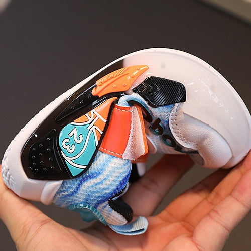 Sepatu BIRDI Sepatu Anak Laki-laki LED Import 22-31 Usia 1-5Tahun