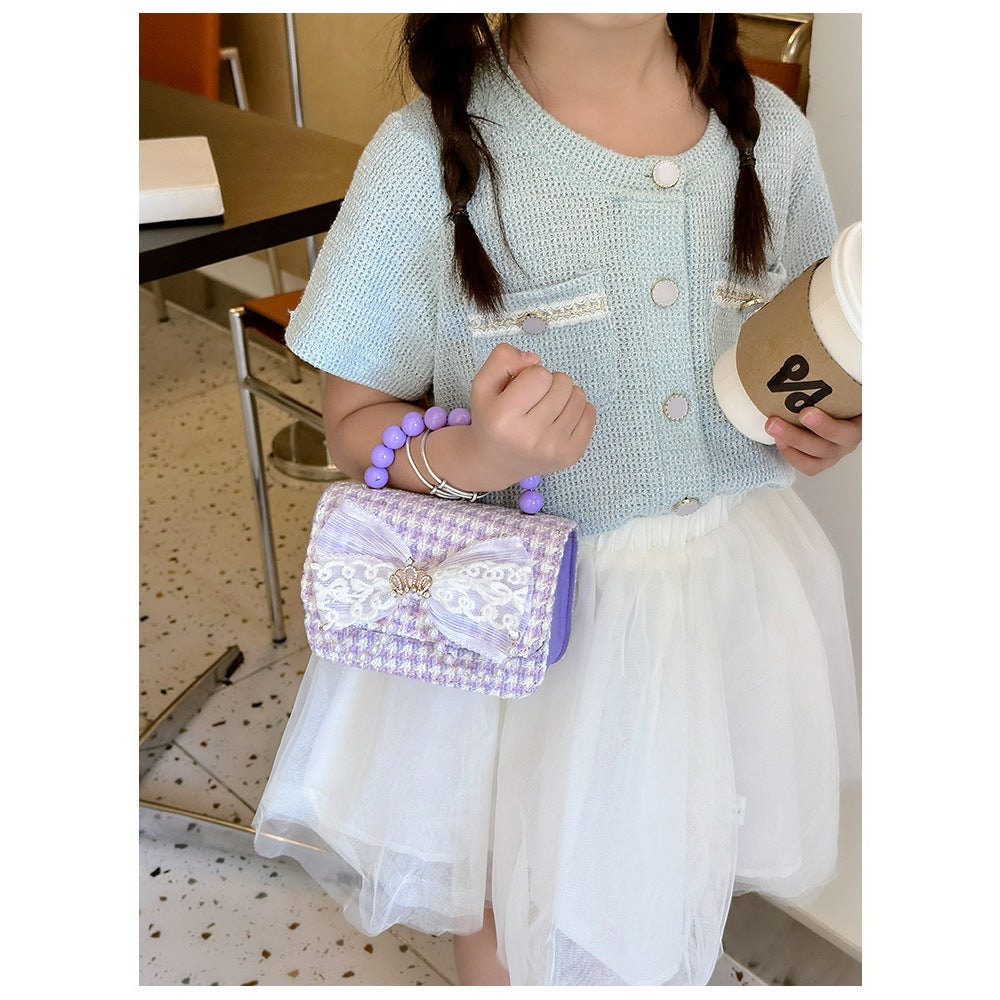 Tas VELISTA Tas  Selempang Mini /Bag Mutiara Anak Perempuan Import