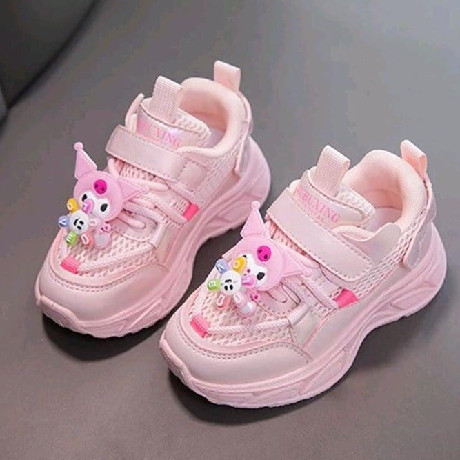 Sepatu KUROMI HELENA Sepatu Anak Perempuan Import 26-37 Usia 2-10Tahun