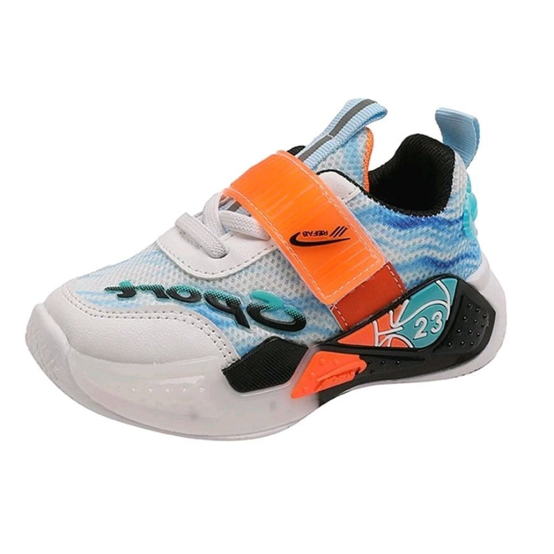 Sepatu BIRDI Sepatu Anak Laki-laki LED Import 22-31 Usia 1-5Tahun