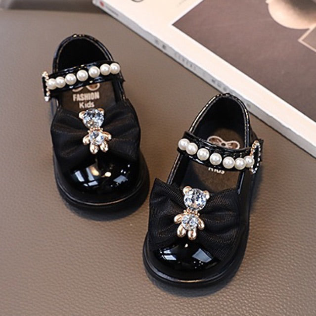 Sepatu PERRY Sepatu Pesta Flat Shoes Anak Perempuan Import 16-25 Usia 6bulan-2tahun