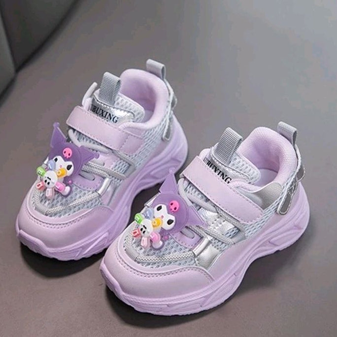 Sepatu KUROMI HELENA Sepatu Anak Perempuan Import 26-37 Usia 2-10Tahun
