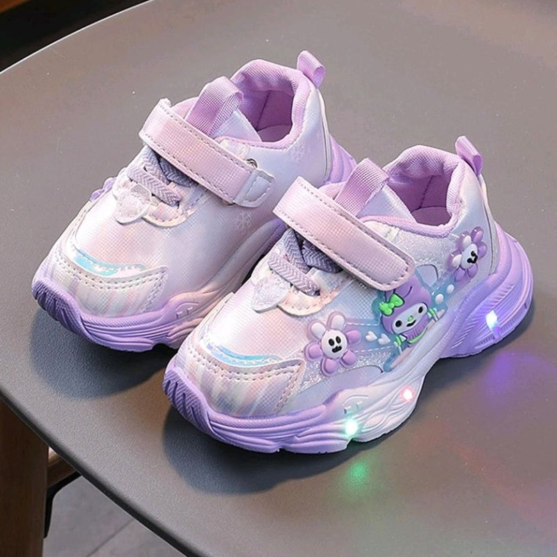 Sepatu MY MELODY DIANA Sepatu LED Anak Perempuan 21-30 Usia 1-5Tahun