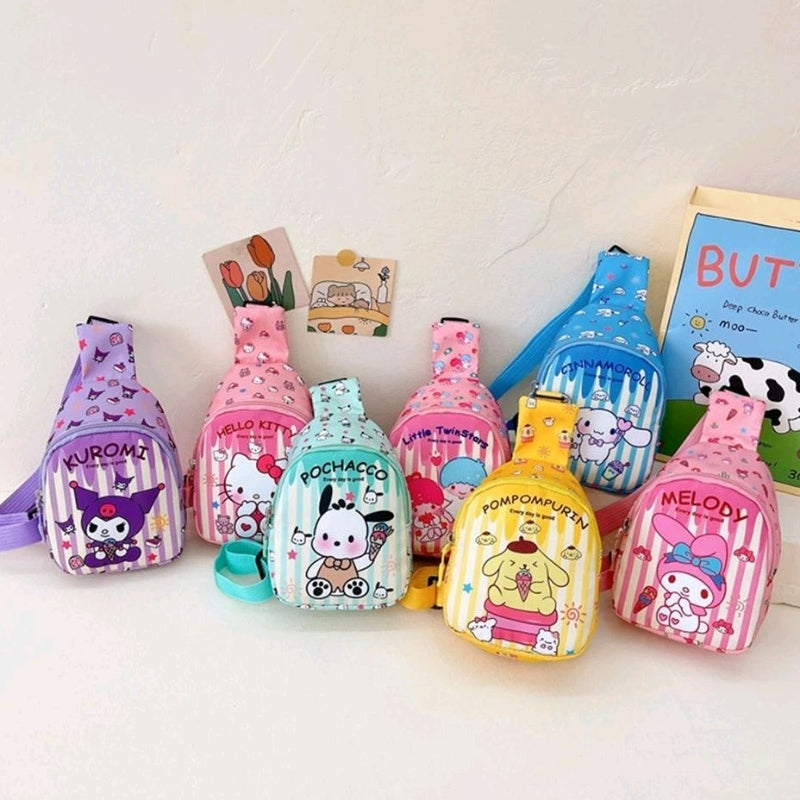 Tas SELEMPANG PLAYGROUP DISENI SERIES 1 selempang Anak Perempuan Import Karakter