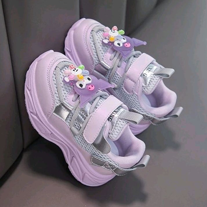 Sepatu KUROMI HELENA Sepatu Anak Perempuan Import 26-37 Usia 2-10Tahun