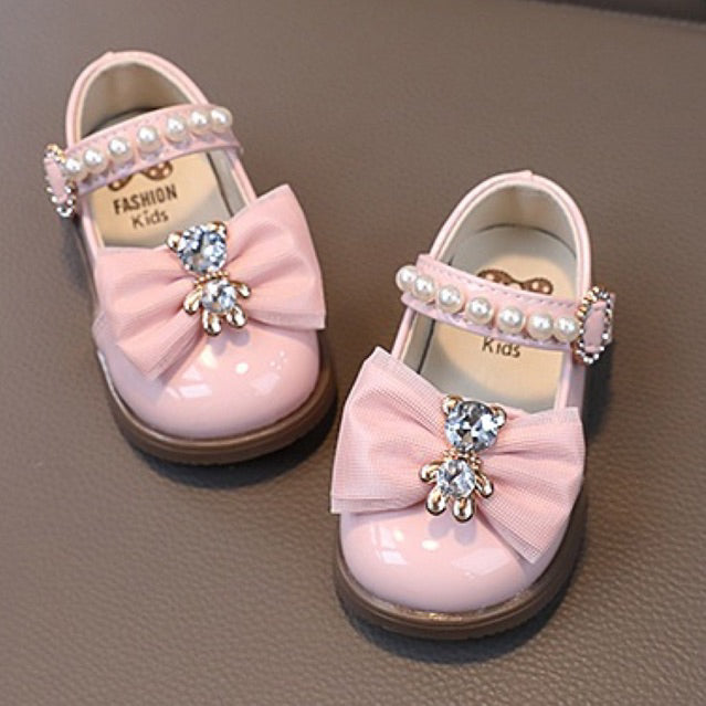 Sepatu PERRY Sepatu Pesta Flat Shoes Anak Perempuan Import 16-25 Usia 6bulan-2tahun