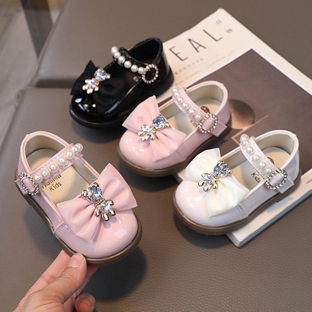 Sepatu PERRY Sepatu Pesta Flat Shoes Anak Perempuan Import 16-25 Usia 6bulan-2tahun