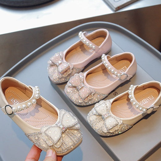 Sepatu ZURI  Sepatu Pesta Anak Perempuan Import 26-36 Usia 2-11 Tahun