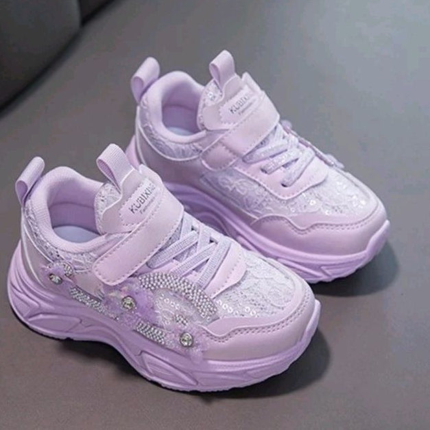 Sepatu CLEO Sepatu Anak Perempuan Import 26-37 Usia 2-10 Tahun