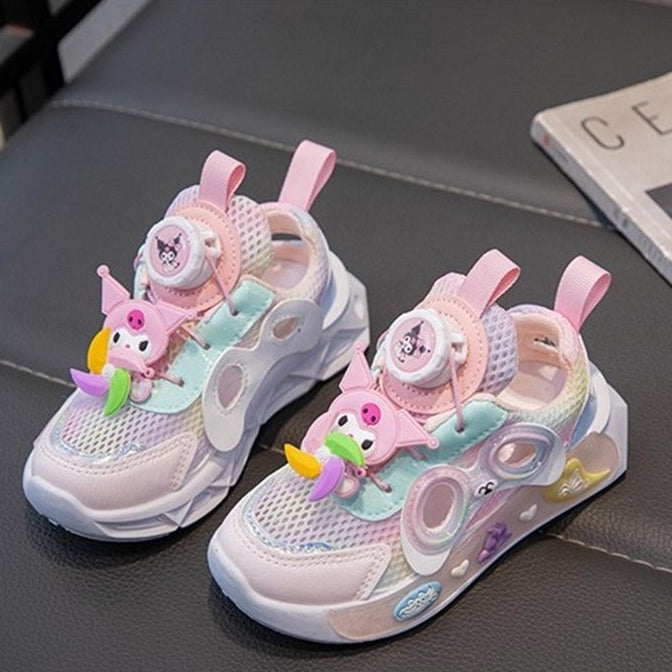 Sepatu KUROMI GENEVIV Sepatu Anak Perempuan Import 26-34 Usia 3-9Tahun
