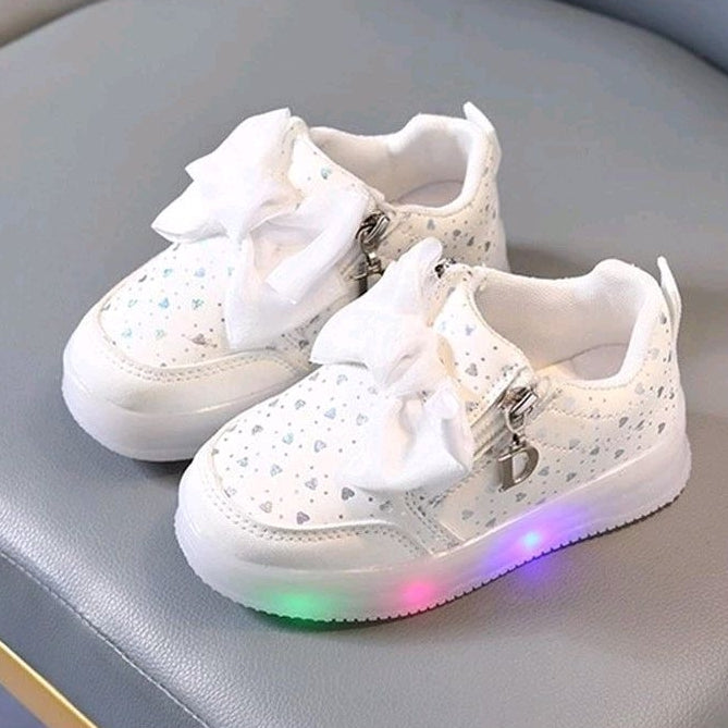 Sepatu TINA Sepatu LED Anak Perempuan Import 21-30 Usia 1-5Tahun