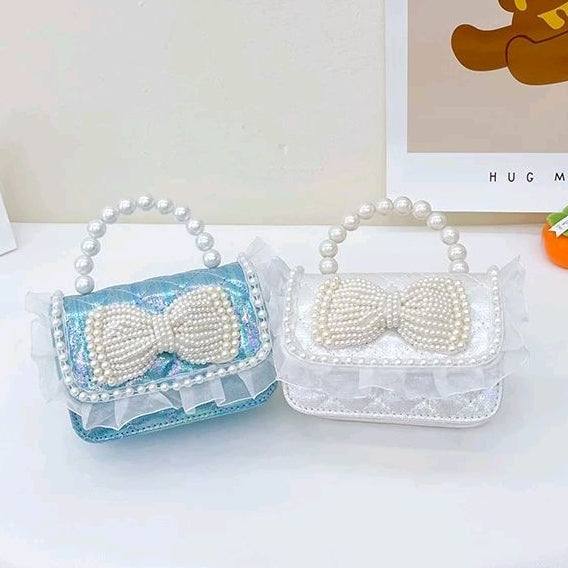 Tas CARMEN Tas Selempang Jelly Glossy Mini / Jelly Bag Mutiara Anak Perempuan Import