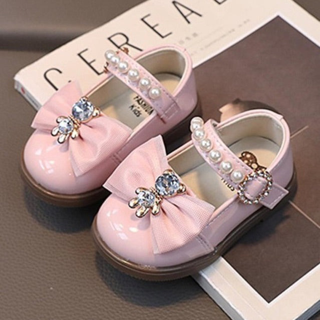 Sepatu PERRY Sepatu Pesta Flat Shoes Anak Perempuan Import 16-25 Usia 6bulan-2tahun