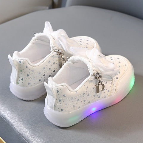 Sepatu TINA Sepatu LED Anak Perempuan Import 21-30 Usia 1-5Tahun