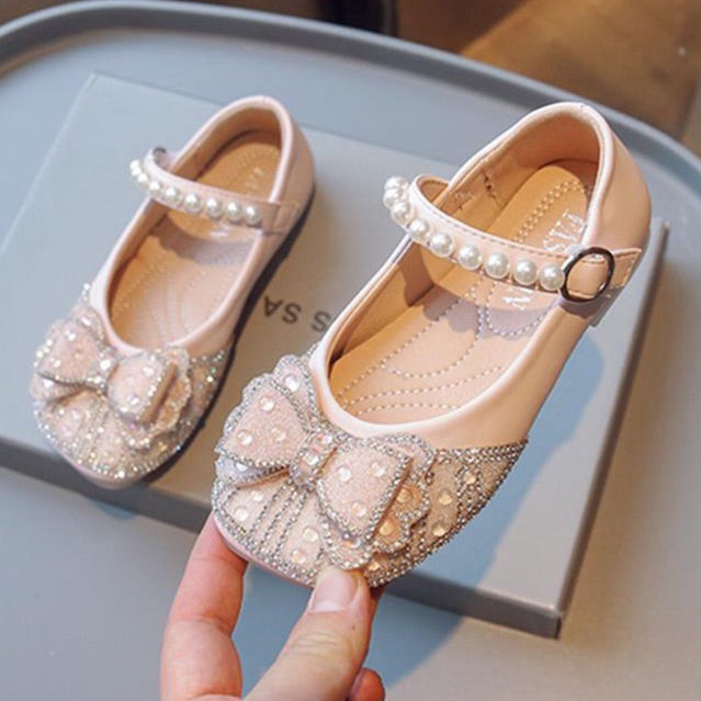 Sepatu ZURI  Sepatu Pesta Anak Perempuan Import 26-36 Usia 2-11 Tahun