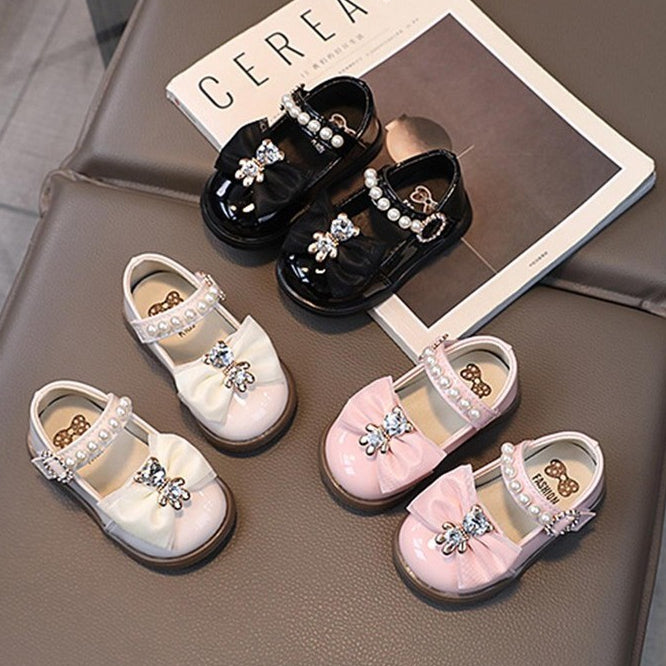 Sepatu PERRY Sepatu Pesta Flat Shoes Anak Perempuan Import 16-25 Usia 6bulan-2tahun