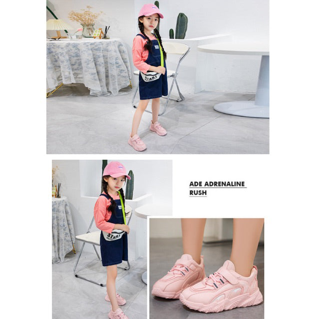 Sepatu  LUSI Sepatu anak Perempuan Import Sepatu Sneaker Sepatu Remaja Korean Style Size26-37 Usia 2-10 Tahun