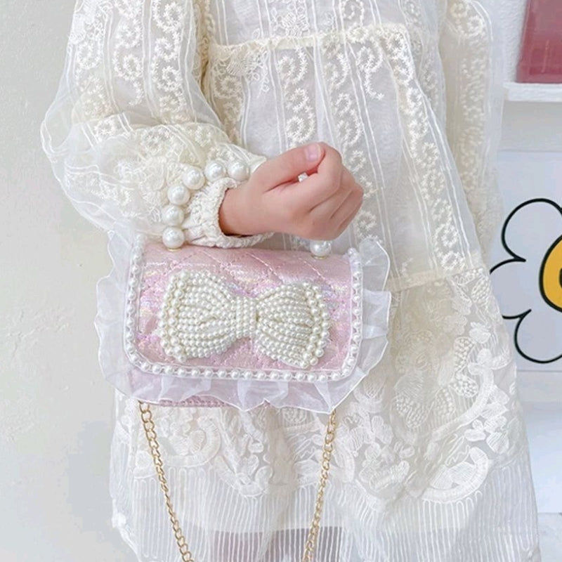 Tas CARMEN Tas Selempang Jelly Glossy Mini / Jelly Bag Mutiara Anak Perempuan Import