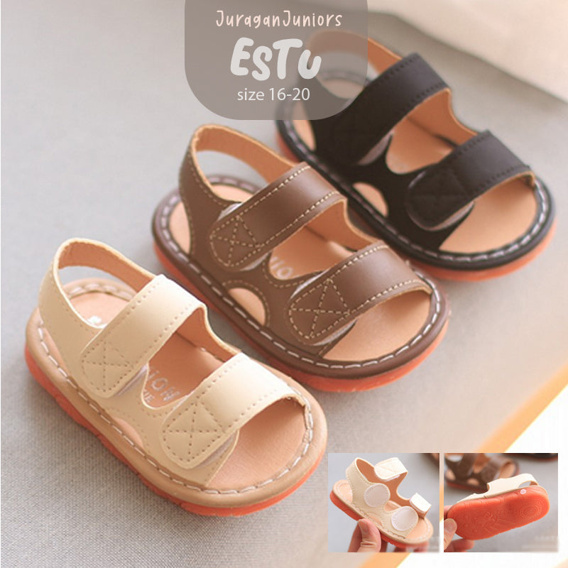Sandal ESTU Sandal Bayi Laki-laki Dan Perempuan Import Bisa Bunyi 16-20