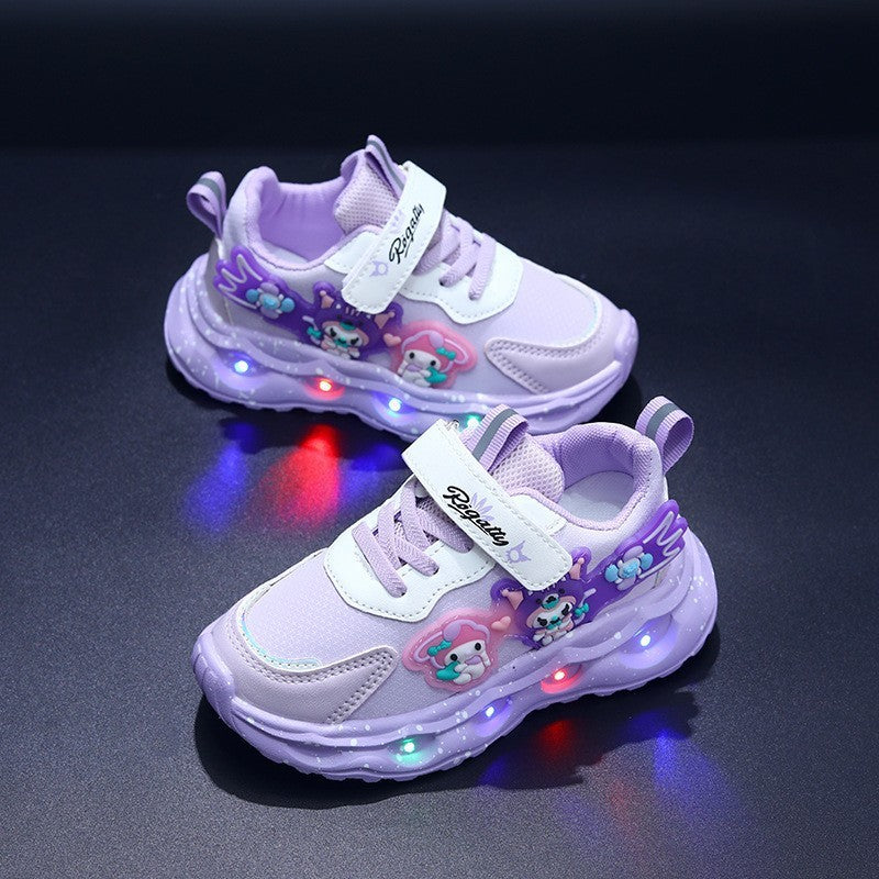 Sepatu KUROMI MELODY CLARA Sepatu Anak Perempuan Import 21-30 Usia 1-5 Tahun