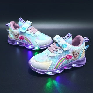 Sepatu BEVITA AnakPerempuan Lampu LED Import Size 21-30