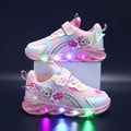 Sepatu BEVITA AnakPerempuan Lampu LED Import Size 21-30